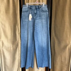 NWT$278 Johnny Was Maldives Wide Leg Jean